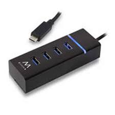 Hub tipo C a 4 porte, USB 3.1 Gen1 (USB 3.0)